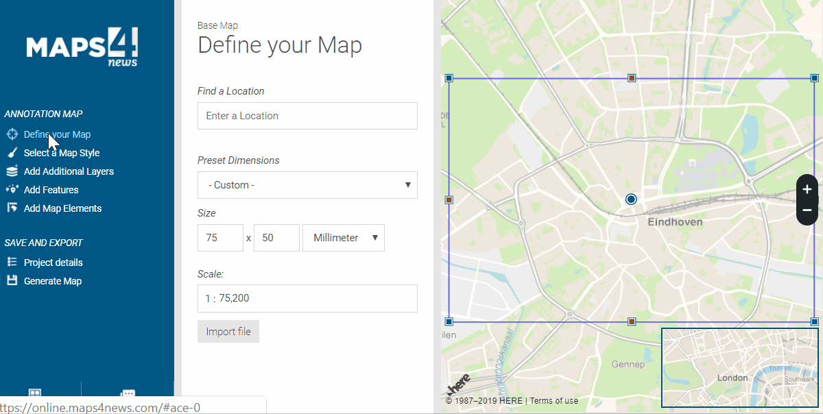 get more details on your map